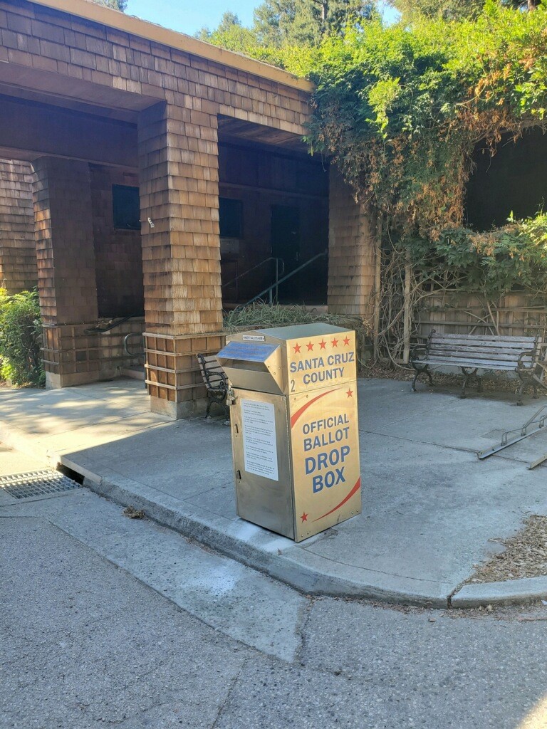 Boulder Creek Library drop box